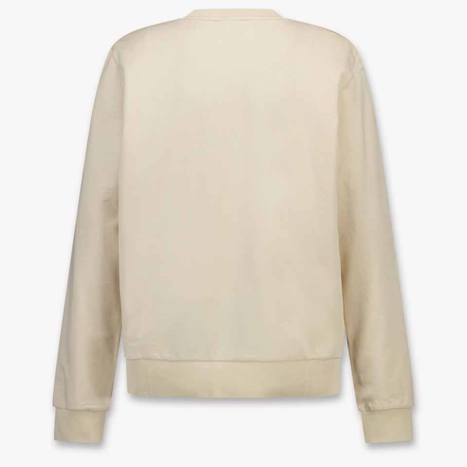 EA7 Kids Boys Sweater In Beige