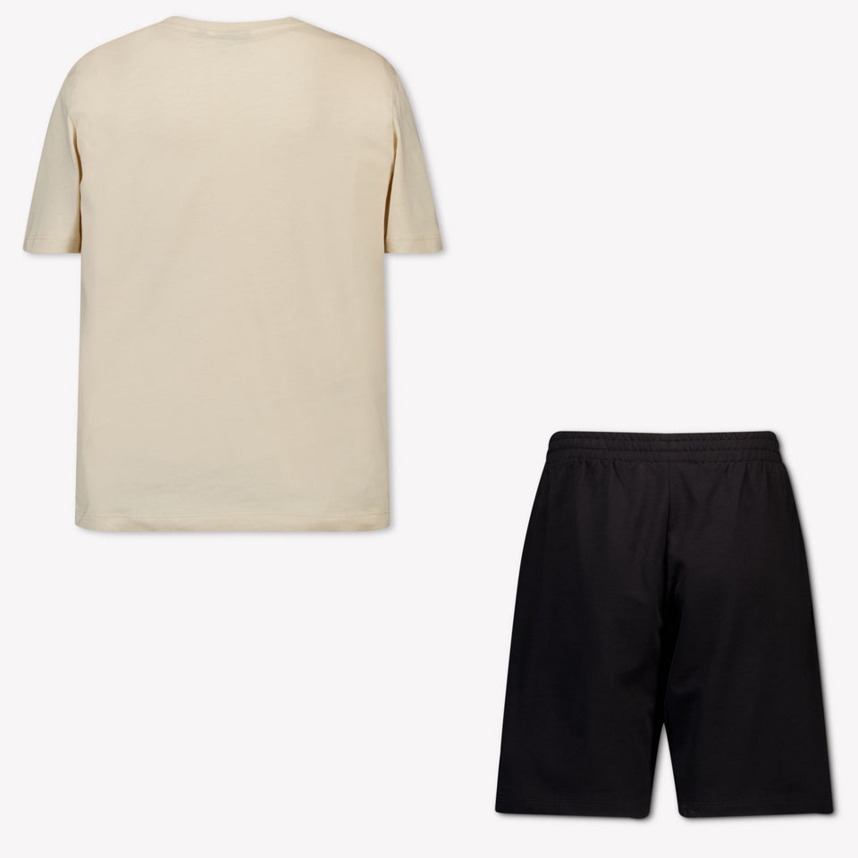 EA7 Kids Boys Set In Beige