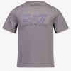 EA7 Kids Boys T-Shirt In Gray