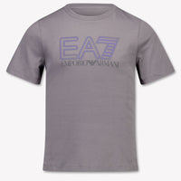 EA7 Kids Boys T-Shirt In Gray