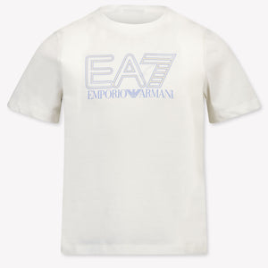 EA7 Kids Boys T-Shirt In White