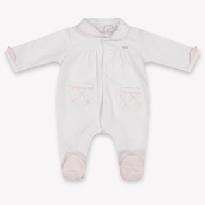 First Baby Meisjes Boxpakje In Wit