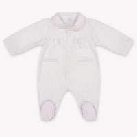 First Baby Meisjes Boxpakje In Wit