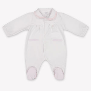 First Baby Meisjes Boxpakje In Wit