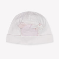 First Baby Girls Hat In White