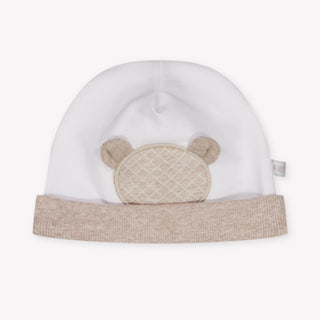 First Baby Boys Hat In Beige