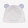 First Baby Boys Hat In Light Blue
