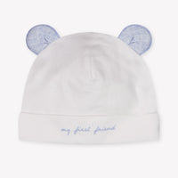 First Baby Boys Hat In Light Blue