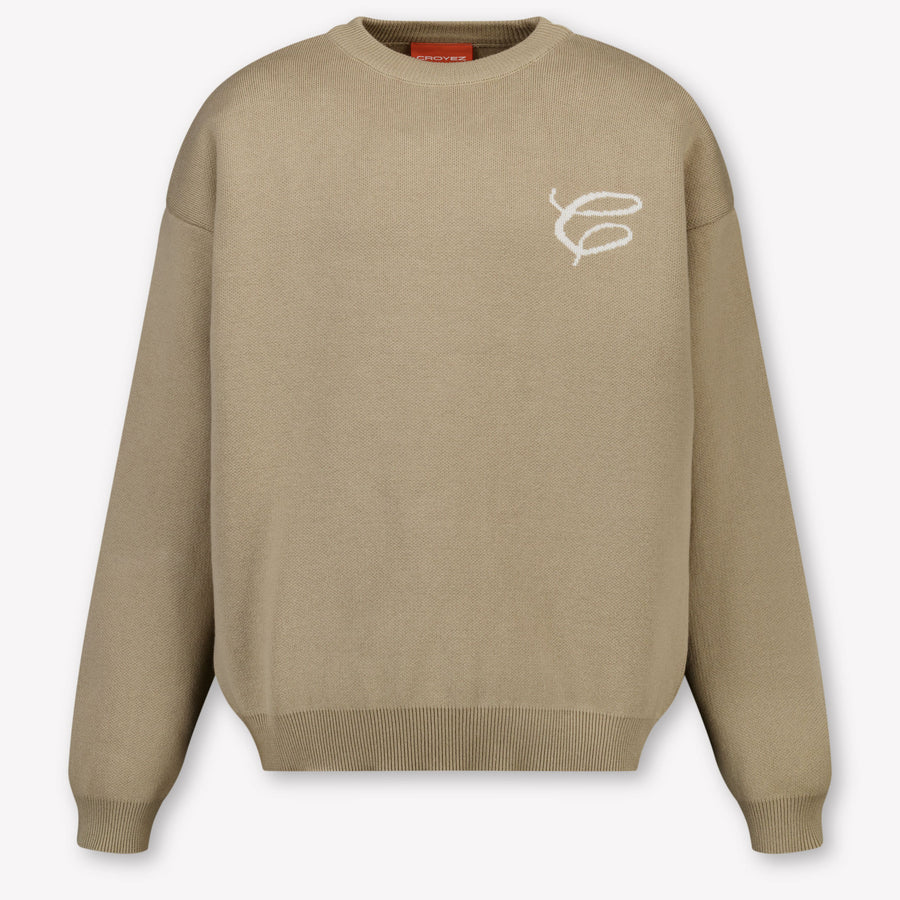 Croyez Boys Sweater in Sand