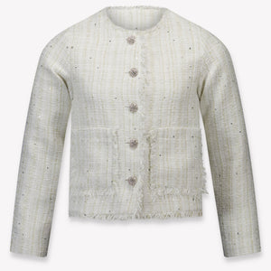 Prinsessefin Kinder Meisjes Colbert In Off White
