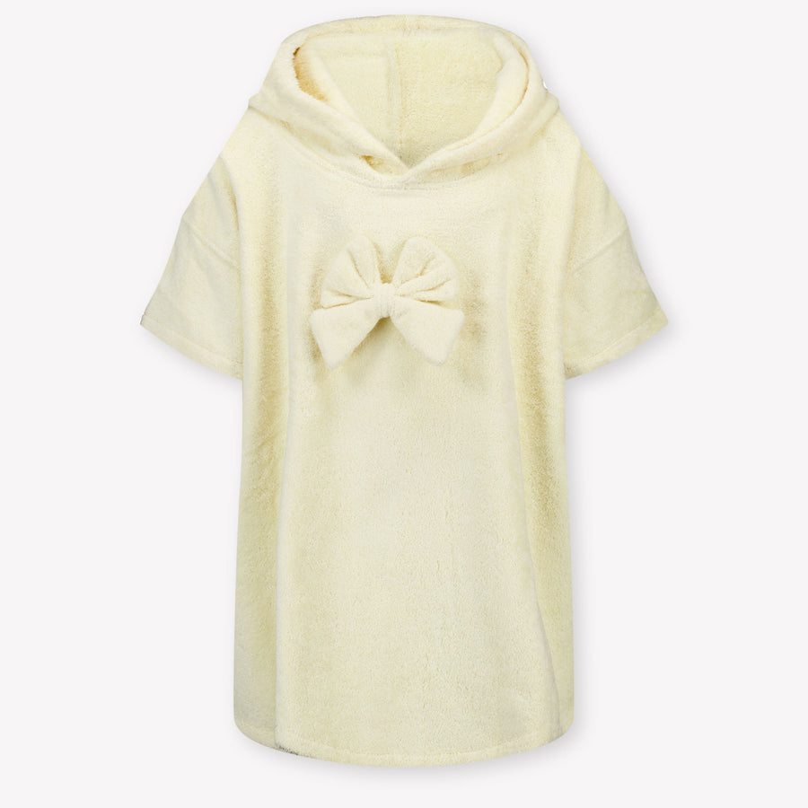 Luvbug Kinder Meisjes Poncho In Off White
