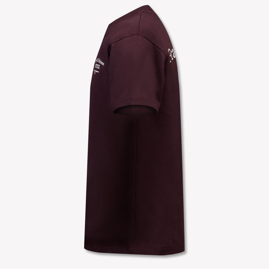 Croyez Kids Boys T-Shirt In Bordeaux