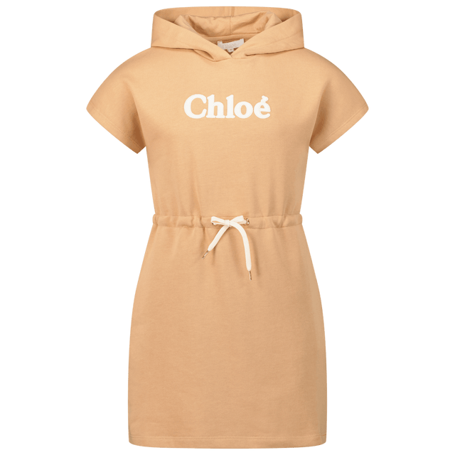 Chloe Kids Girls Dress Camel