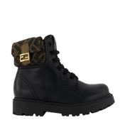 Fendi Kinders Unisex Boots Black