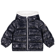 Moncler Baby Jongens Jas Navy - Superstellar