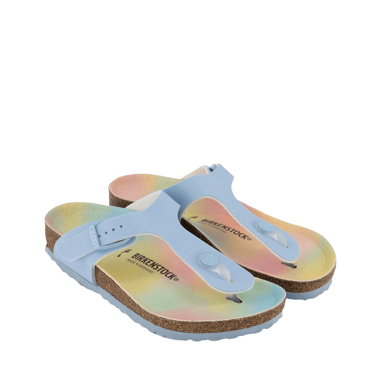 Birkenstock Kinder Meisjes Slippers Licht Blauw 32