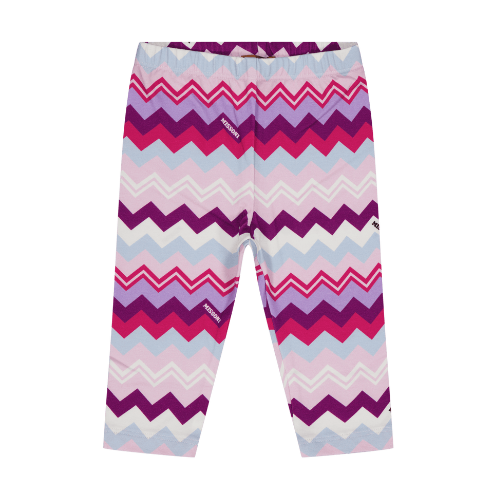 Missoni Baby Girls Legging Purple