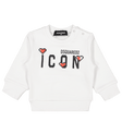 Dsquared2 Baby Girls Sweater White