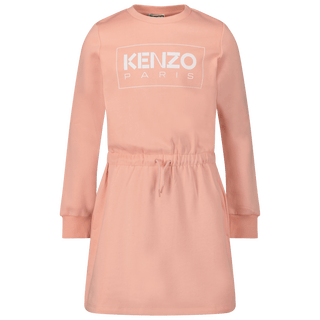 Kenzo kids Kids Girls Dress Salmon