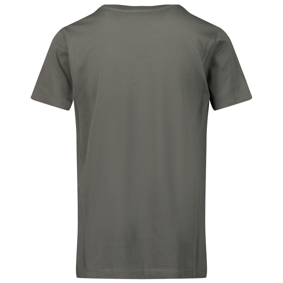 Airforce Kids Boys T-Shirt Taupe