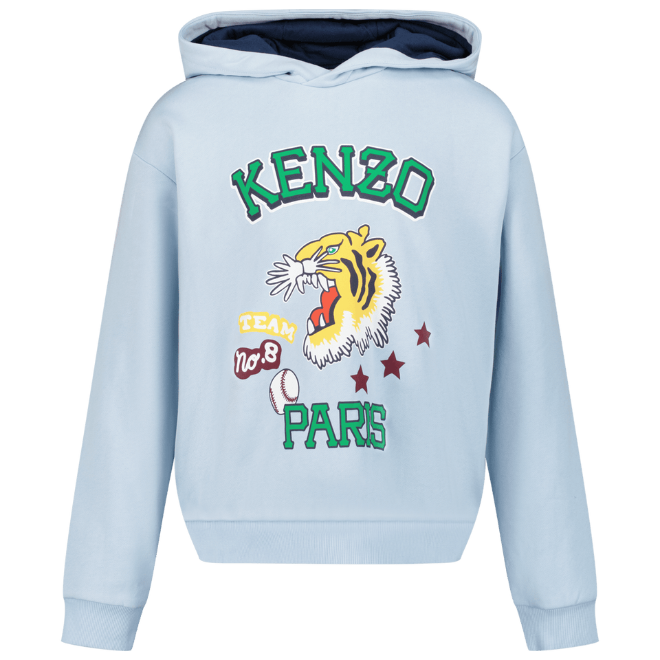 Kenzo kids Kids Boys Sweater Light Blue