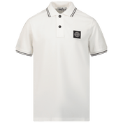 Stone Island Çocuk Boys Polo Off White