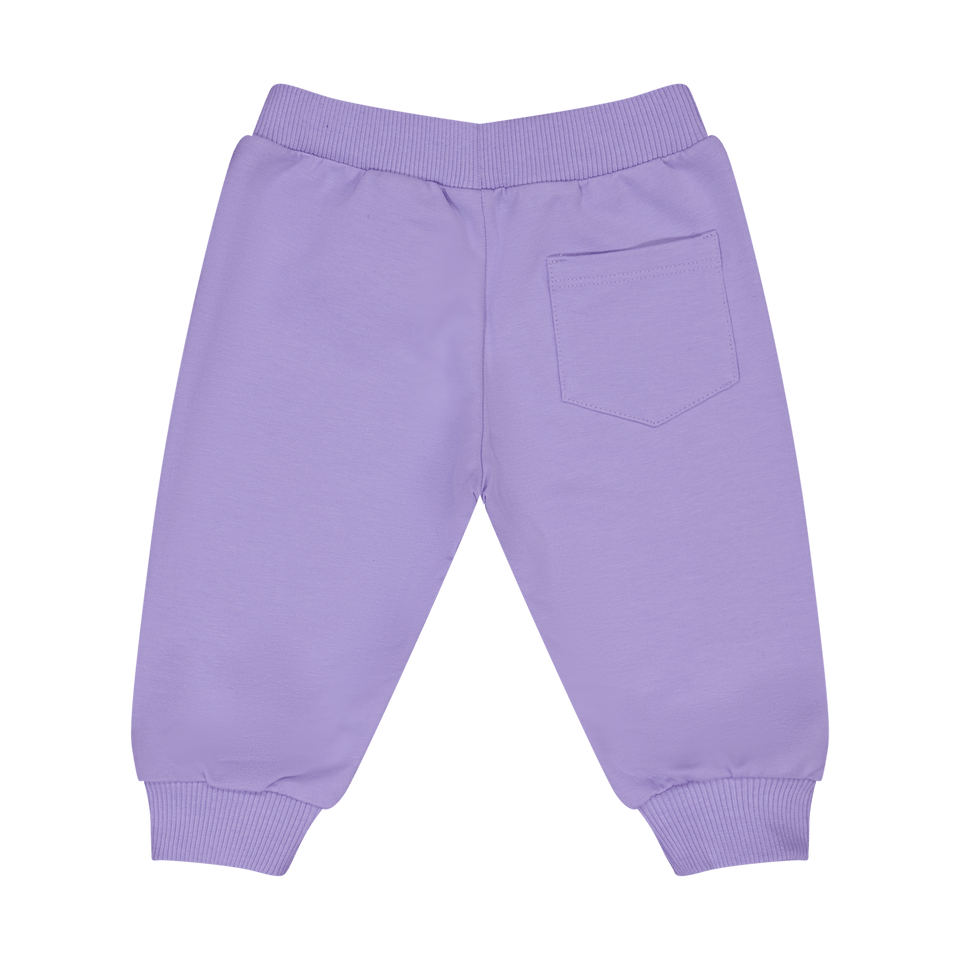 Versace Baby Girls Trouser Lilac