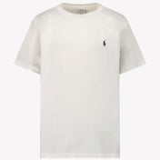 Ralph Lauren Kinder Jongens T-Shirt In Wit