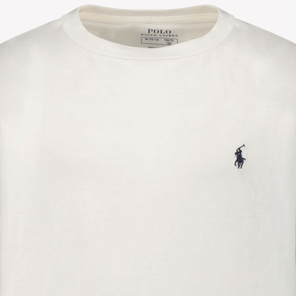 Ralph Lauren Kids Boys in T-Shirt White