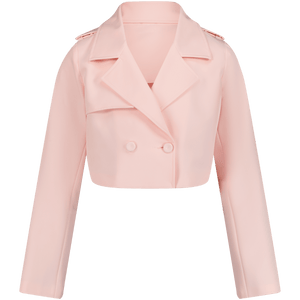 MSGM Kinder Colbert Licht Roze 4Y