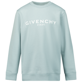 Givenchy Kids Boys Sweater Light Green