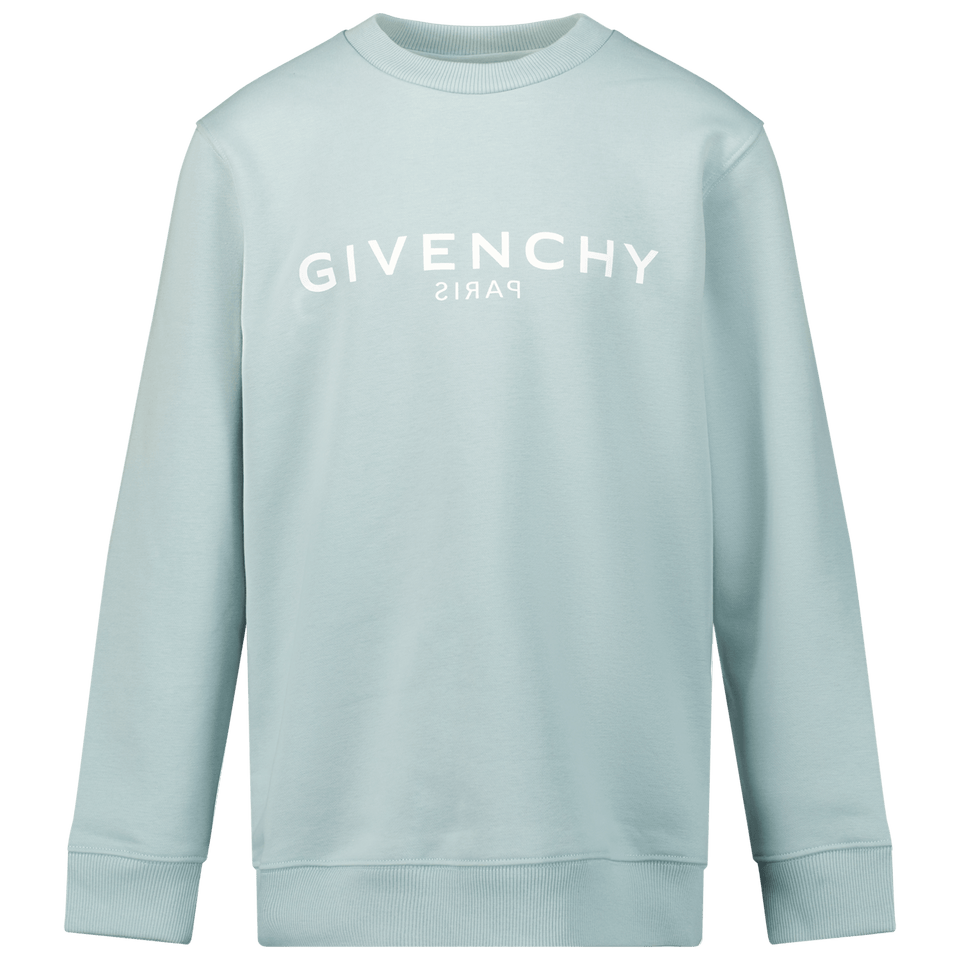 Givenchy Kids Boys Sweater Light Green