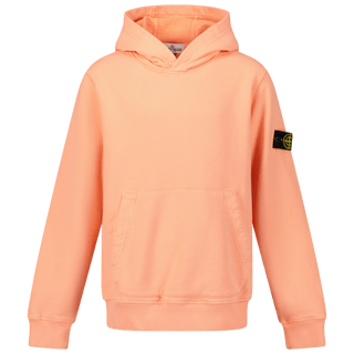 Stone Island Kinder Jongens Trui Zalm - Superstellar