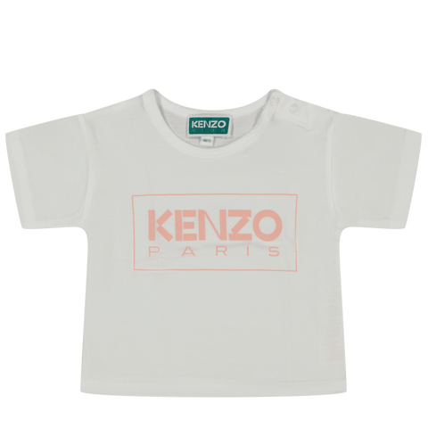 Kenzo kids Baby Girls T-Shirt White