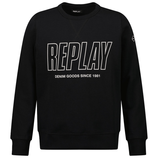 Replay Kids Boys Sweater Black