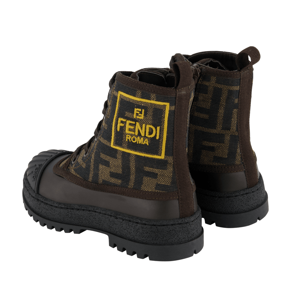 Fendi Kinder Unisex Laarzen Bruin