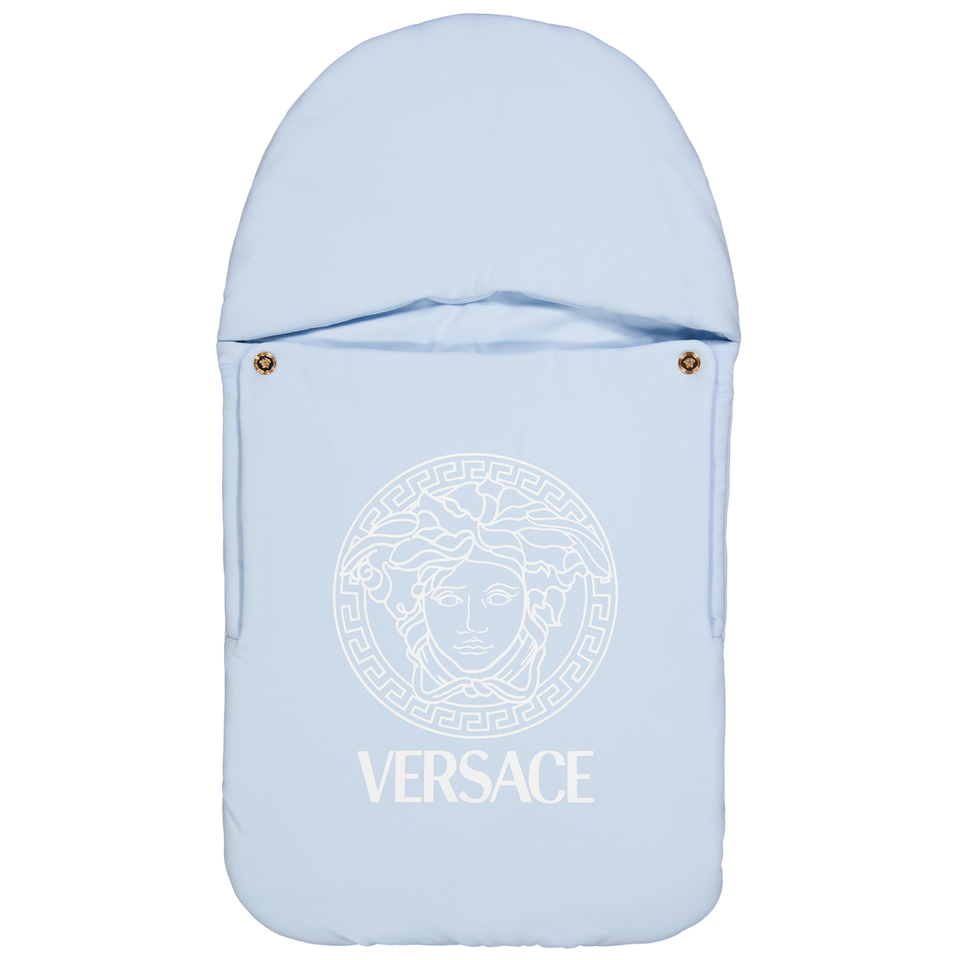 Versace Baby Unisex Accessories Light Blue