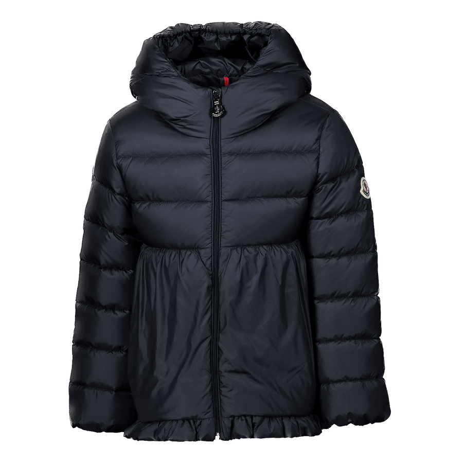 Moncler Baby Girls Jacket Navy