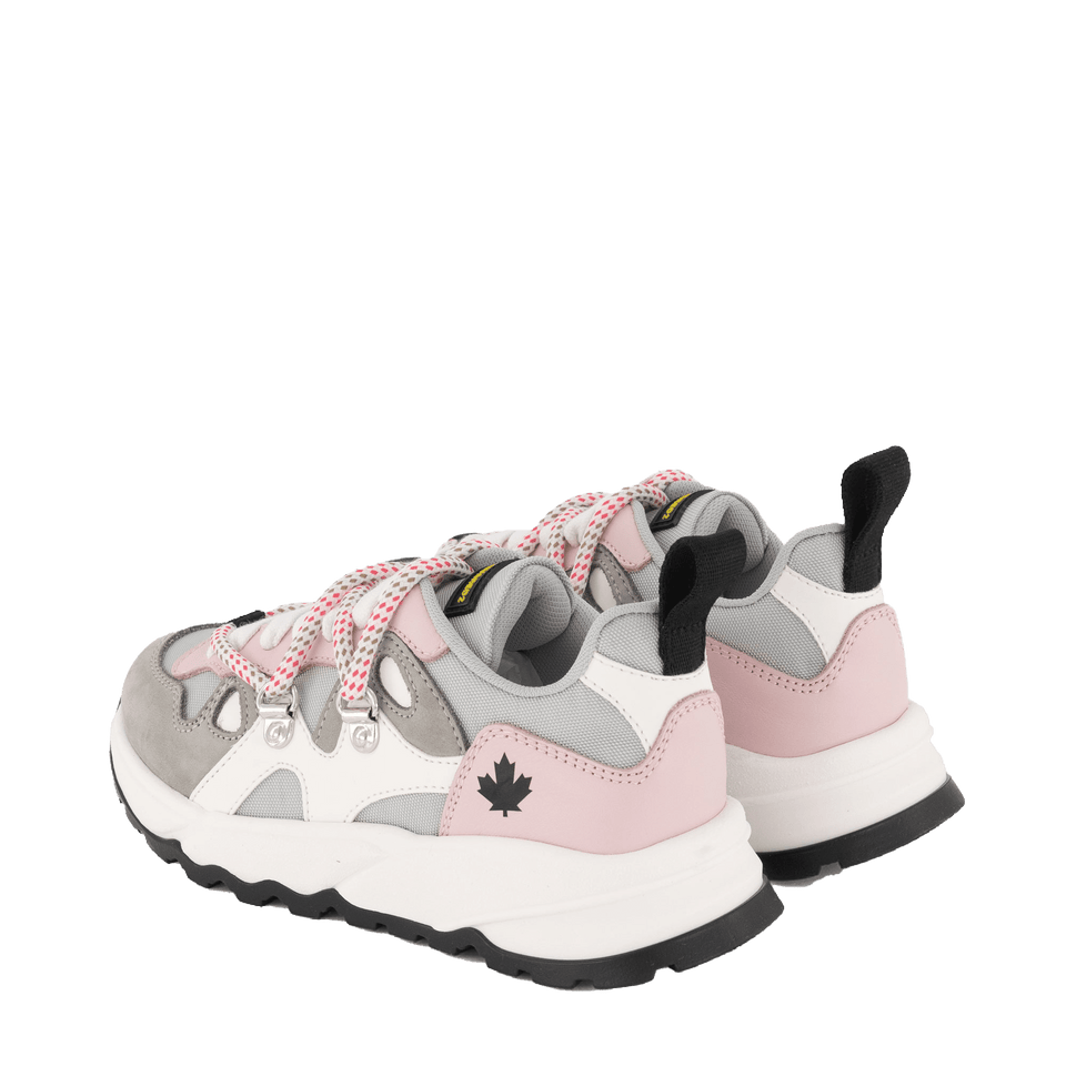 Dsquared2 Kids Girls Sneakers Light Pink