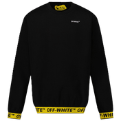 Off-White Çocuk Unisex Sweater Siyah