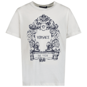 Versace Kids Unisex T-Shirt Navy