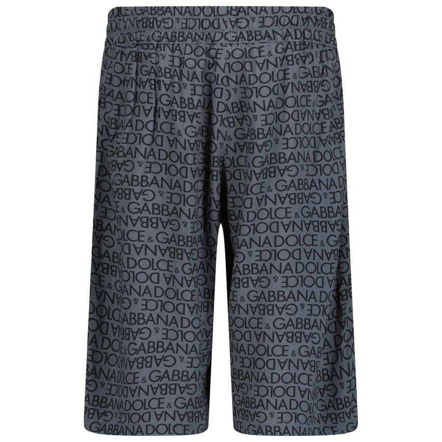 Dolce & Gabbana Kinder Jongens Shorts Donker Grijs