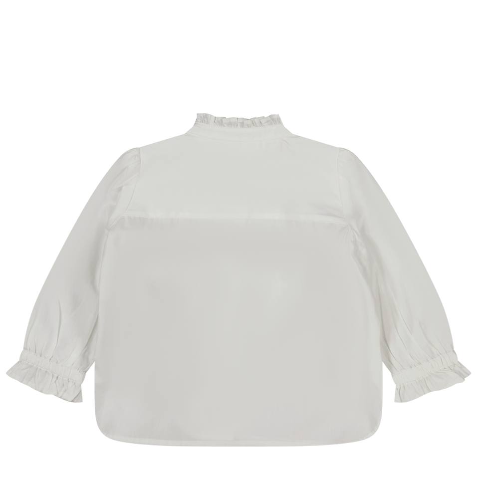 Tommy Hilfiger Baby Meisjes Blouse Wit