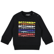 Dsquared2 bebek unisex sweater siyah