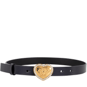 Versace Kids Girls Belt Black