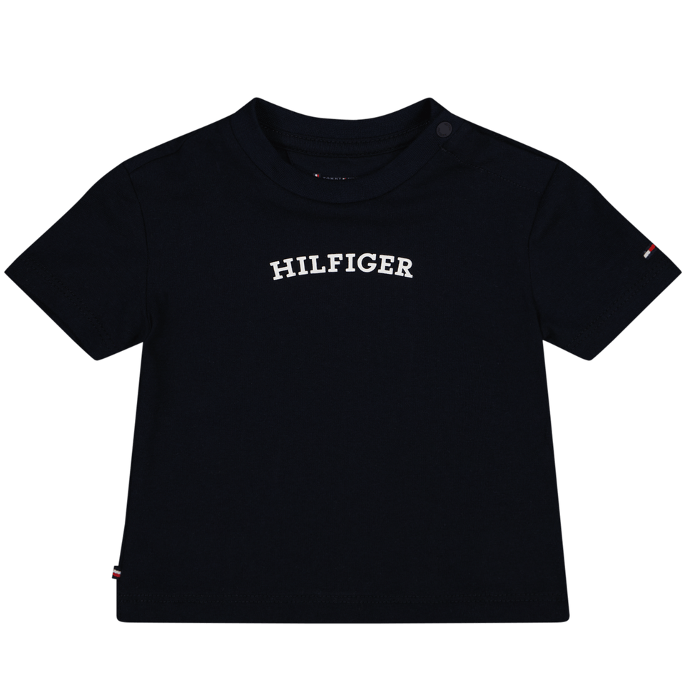 Tommy Hilfiger Baby Unisex T-Shirt Navy