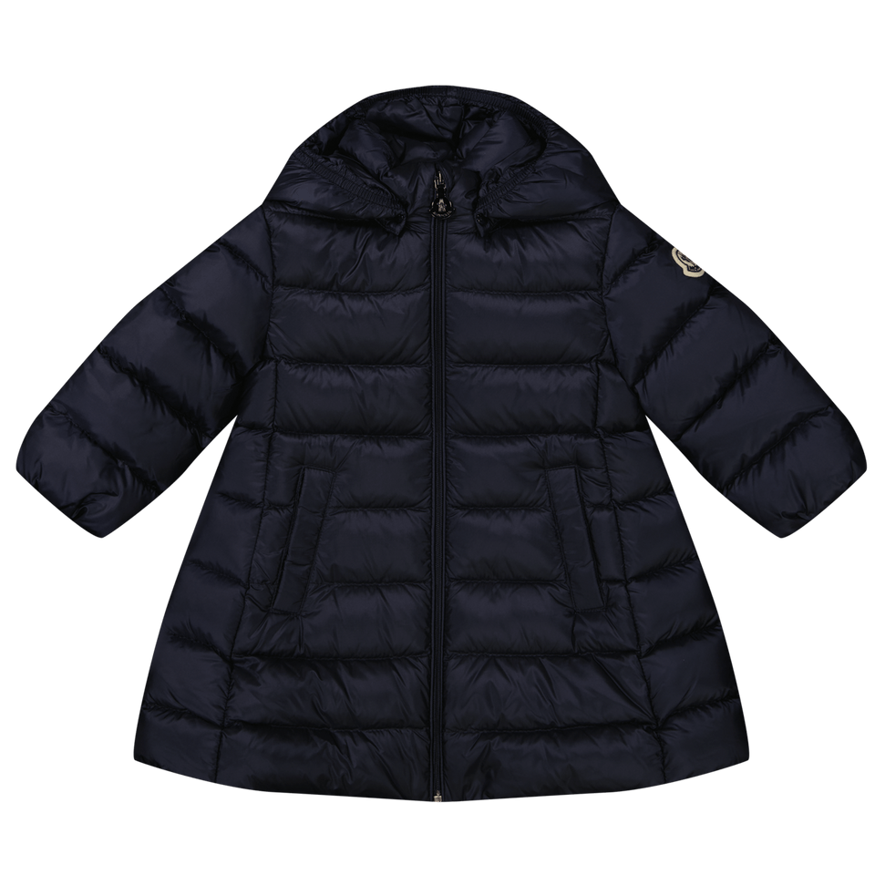 Moncler Baby Meisjes Jas Navy - Superstellar