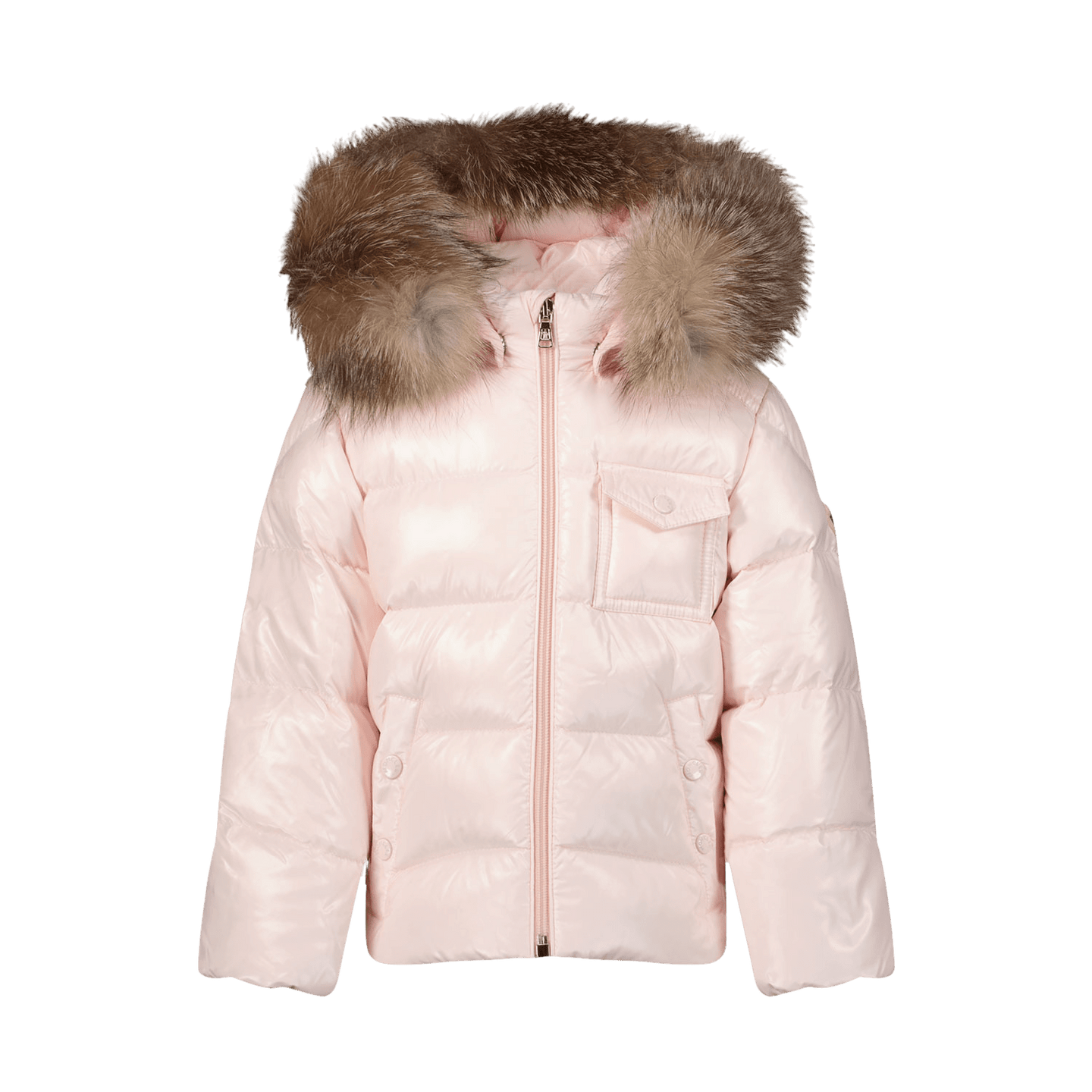 Moncler Baby Unisex Coat Light Pink