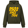 Dsquared2 Kinder Unisex Trui Army 4Y