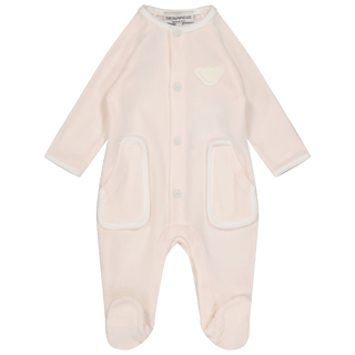 Armani Baby Unisex Bodysuit Light Pink
